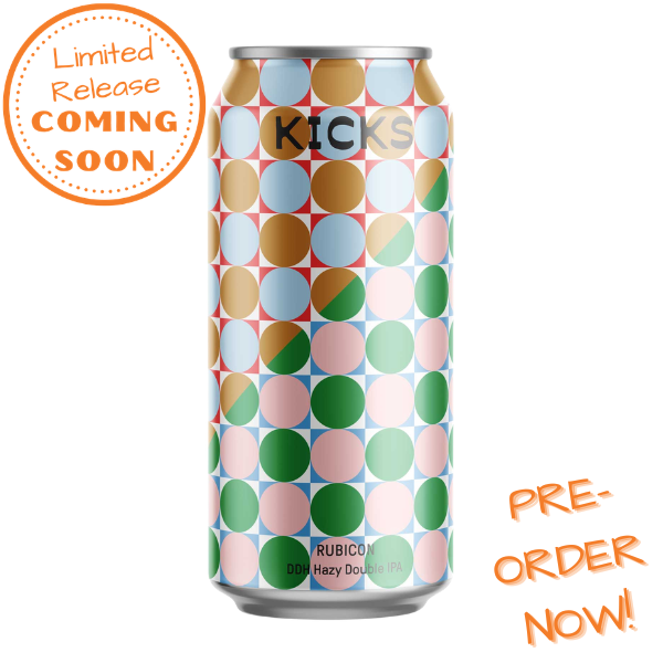 Kicks Brewing - Rubicon v2 Can COMING SOON