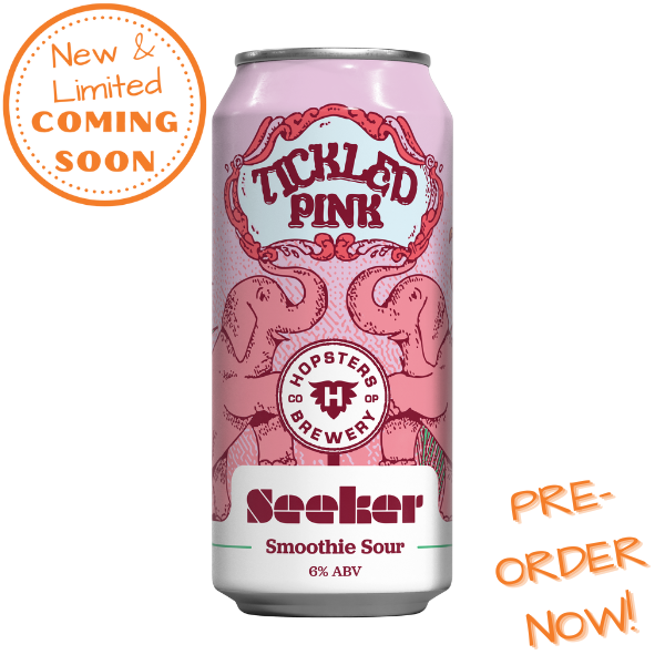 Hopsters Co-op Brewery - Tickled Pink Can COMING SOON