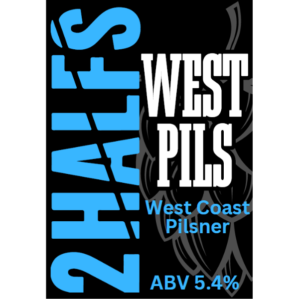 2 Halfs - West Pils Decal Web a