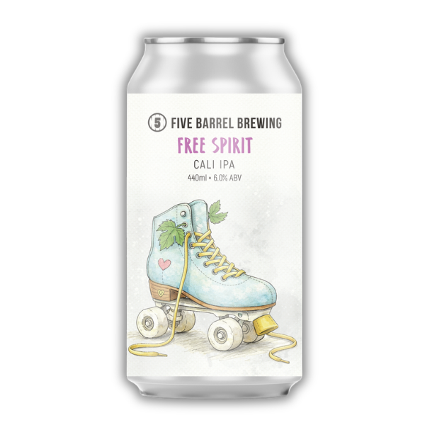 Five Barrel Brewing - Free Spirit Can 2