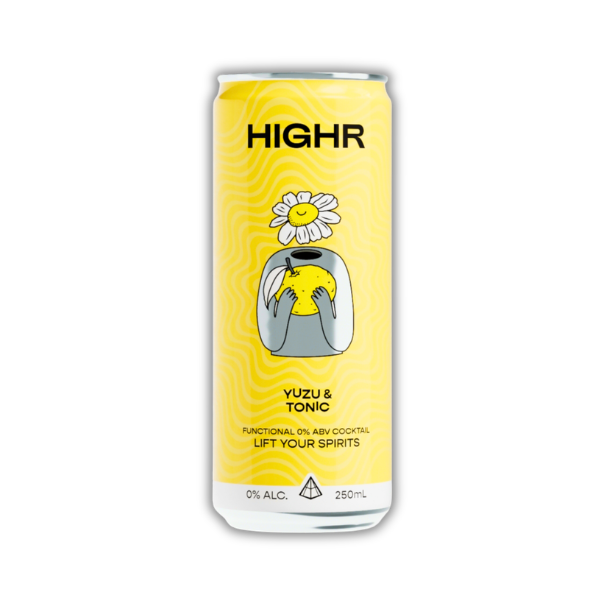 HIGHR Spirits - Yuzu & Tonic Can