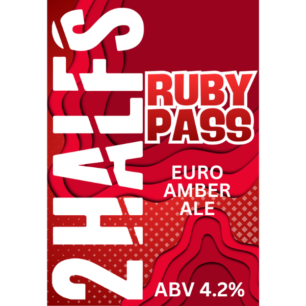2 Halfs - Ruby Pass Decal Web