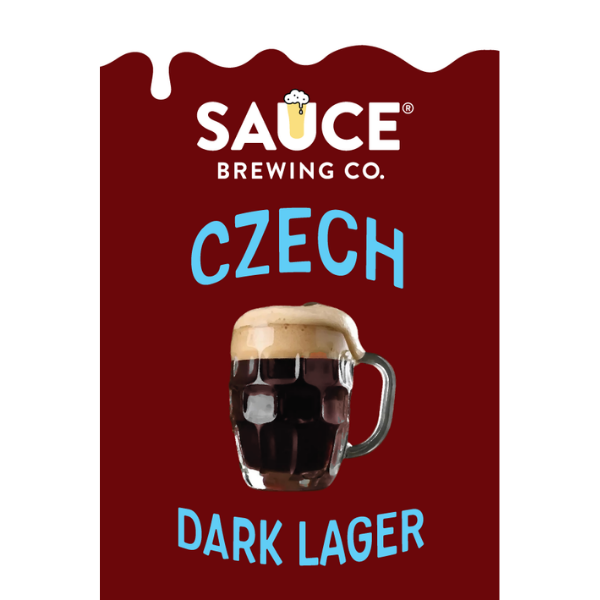 Sauce Brewing Co - Czech Dark Lager Decal Web