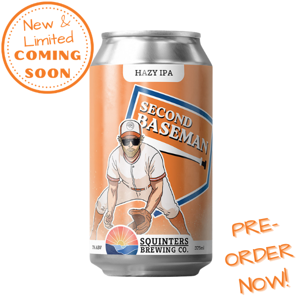 Squinters Brewing Co - Second Basemand Can COMING SOON